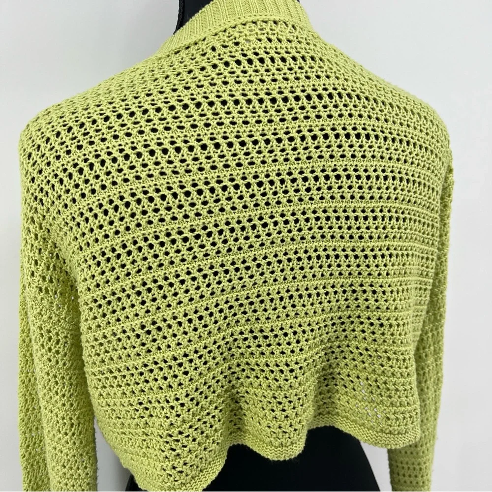 Love‎ Tree Lime Cardigan Sweater